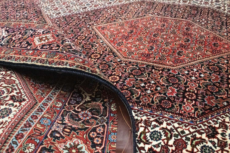 Alfombra persa - Bidjar - 293 x 205 cm - azul
