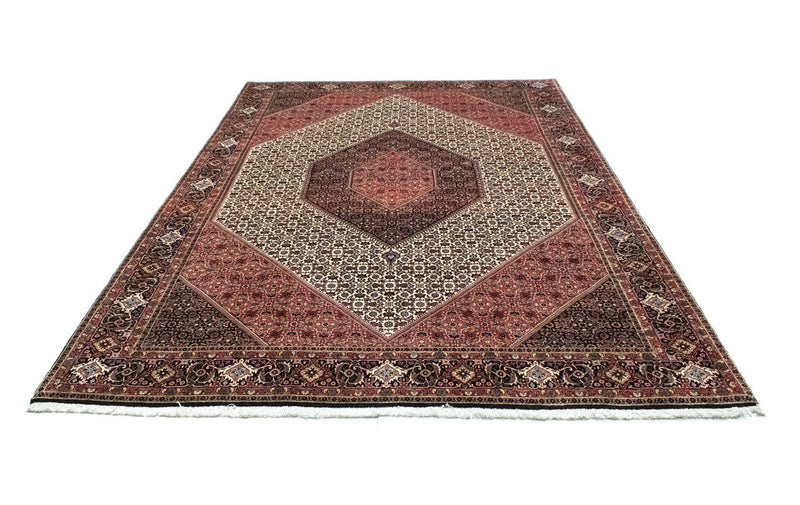 Alfombra persa - Bidjar - 293 x 205 cm - azul