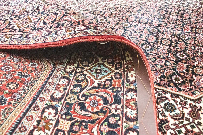 Alfombra persa - Bidjar - 303 x 200 cm - rojo