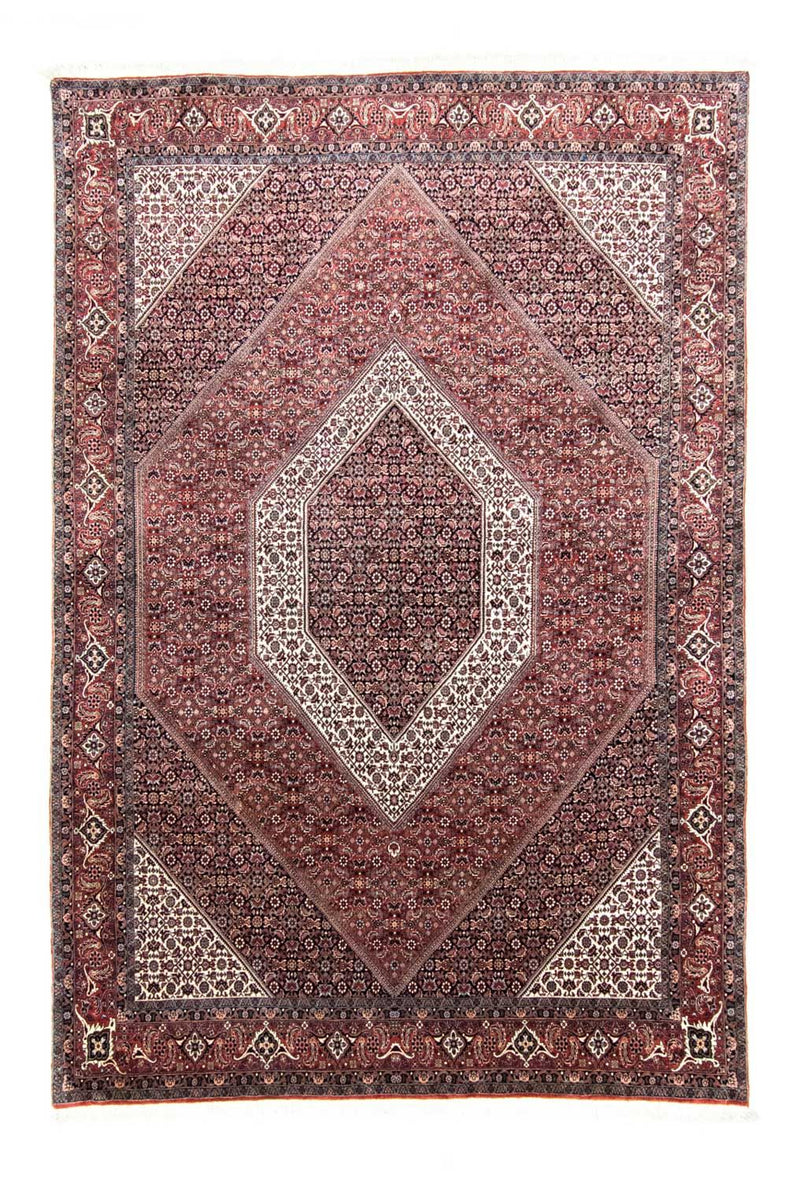Alfombra persa - Bidjar - 300 x 200 cm - rojo
