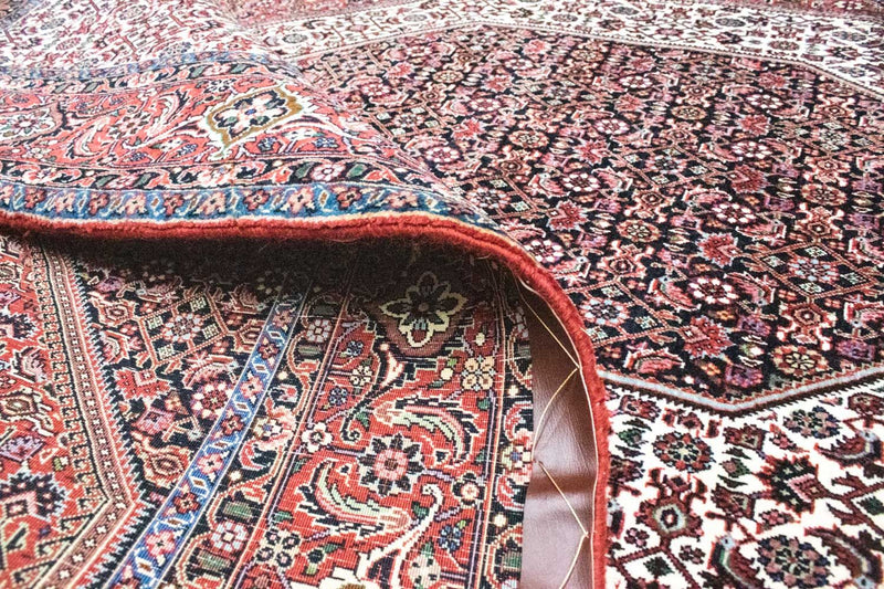 Alfombra persa - Bidjar - 300 x 200 cm - rojo