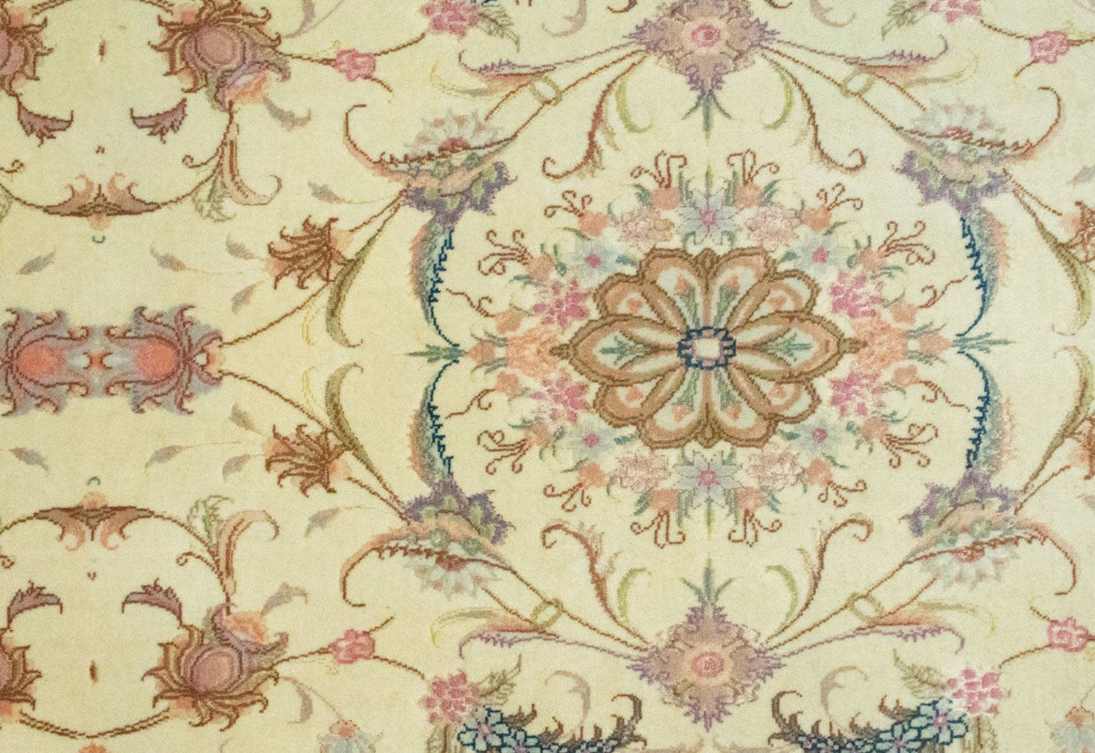 Alfombra de pasillo Alfombra persa - Bidjar - 294 x 87 cm - beige