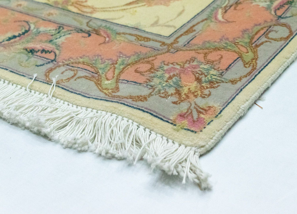 Alfombra de pasillo Alfombra persa - Bidjar - 294 x 87 cm - beige
