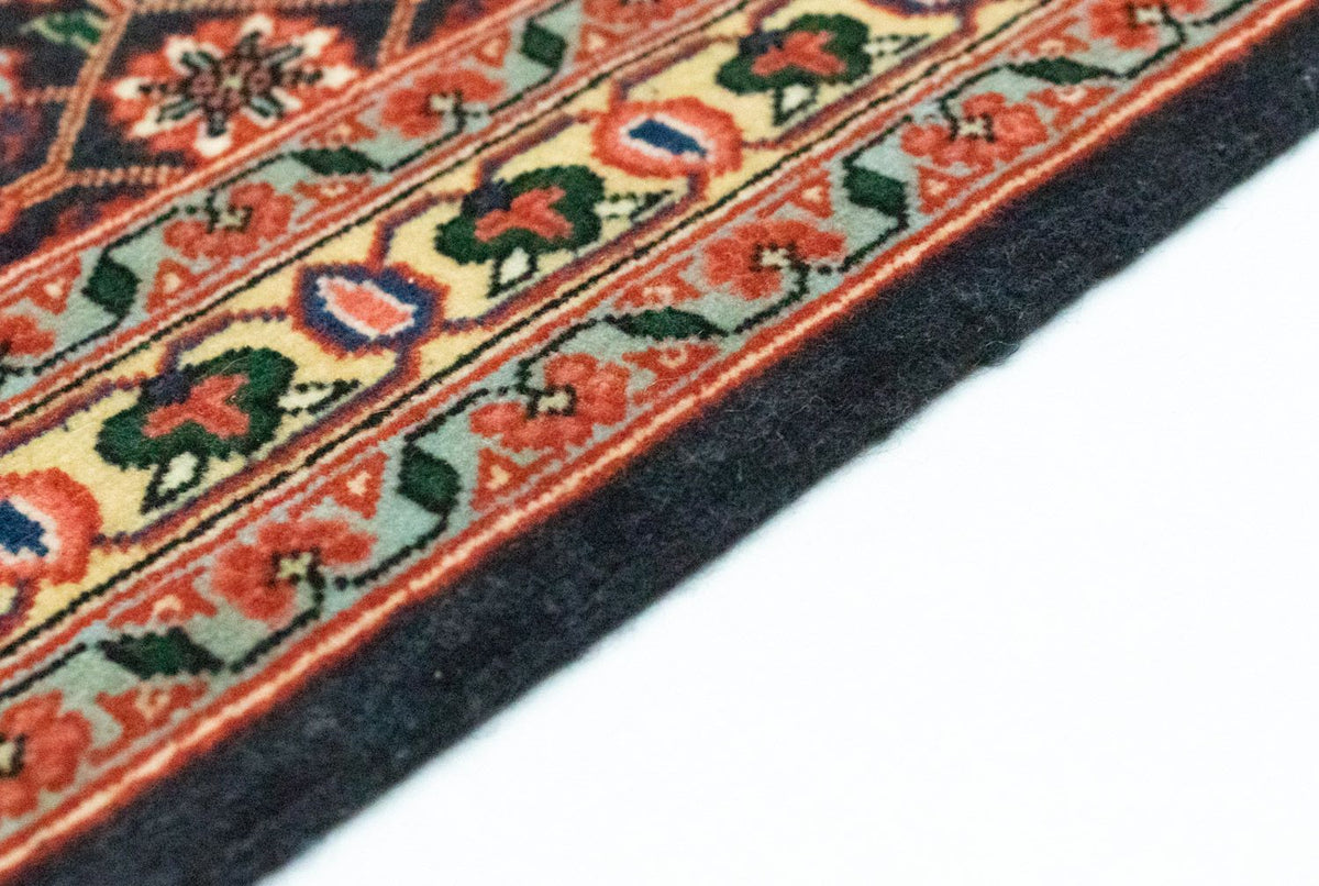 Alfombra de pasillo Alfombra persa - Bidjar - 300 x 73 cm - azul oscuro