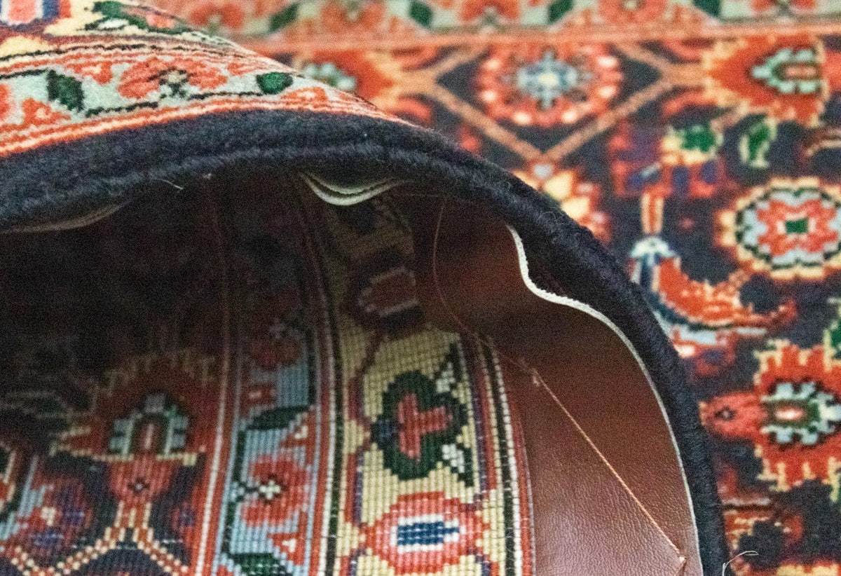 Alfombra de pasillo Alfombra persa - Bidjar - 300 x 73 cm - azul oscuro