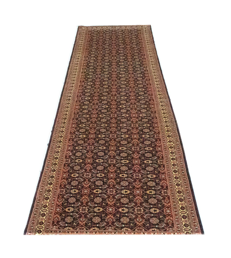 Alfombra de pasillo Alfombra persa - Bidjar - 300 x 73 cm - azul oscuro