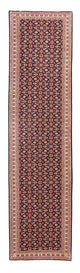 Alfombra de pasillo Alfombra Persa - Tabriz - Real - 297 x 72 cm - azul
