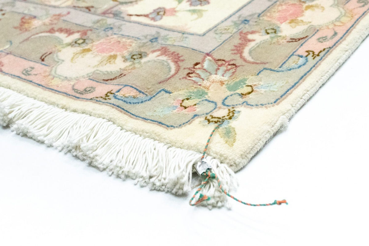 Alfombra de pasillo Alfombra persa - Tabriz - 337 x 90 cm - beige