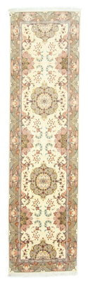 Alfombra de pasillo Alfombra persa - Tabriz - 339 x 91 cm - beige