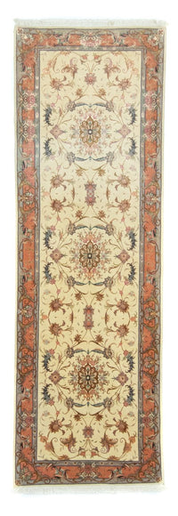 Alfombra de pasillo Alfombra persa - Tabriz - 294 x 83 cm - beige