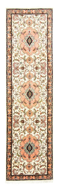 Alfombra de pasillo Alfombra persa - Tabriz - 322 x 87 cm - beige