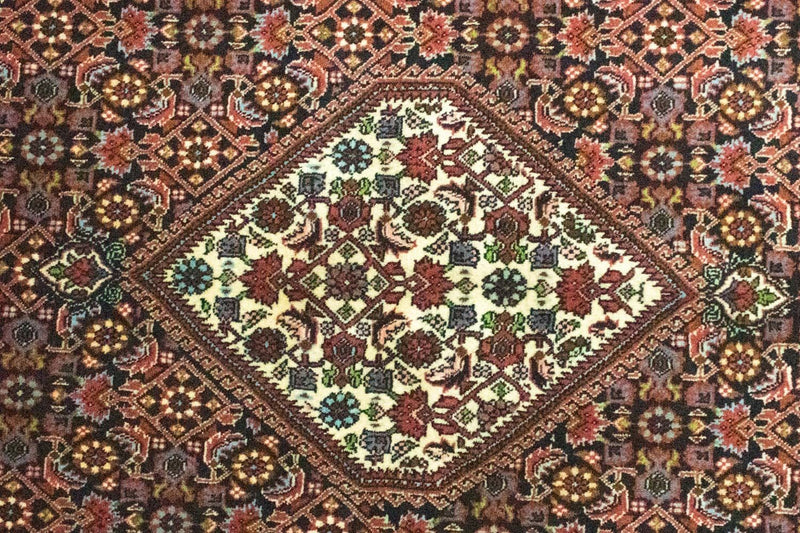 Alfombra persa - Bidjar - 226 x 142 cm - azul