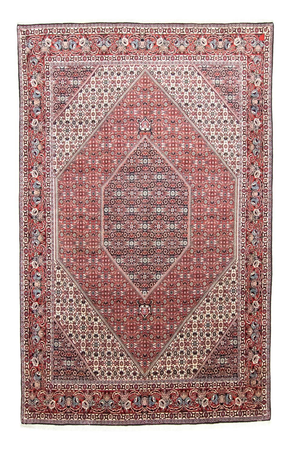 Alfombra persa - Bidjar - 308 x 200 cm - rojo