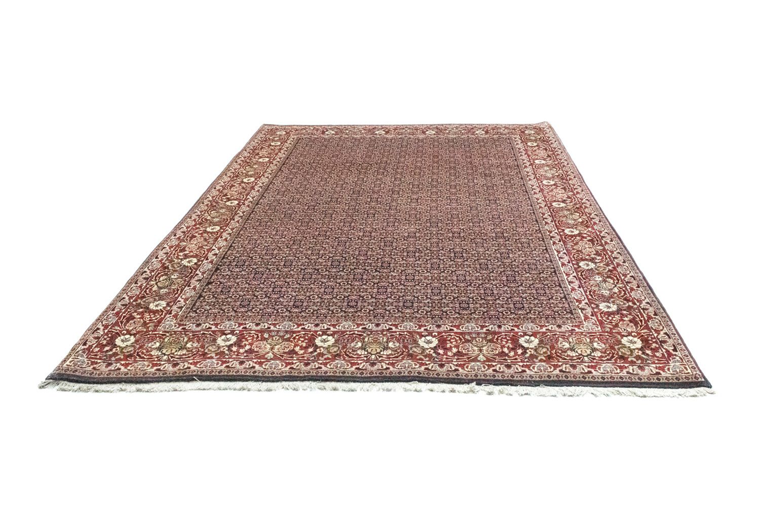 Alfombra persa - Bidjar - 290 x 207 cm - azul