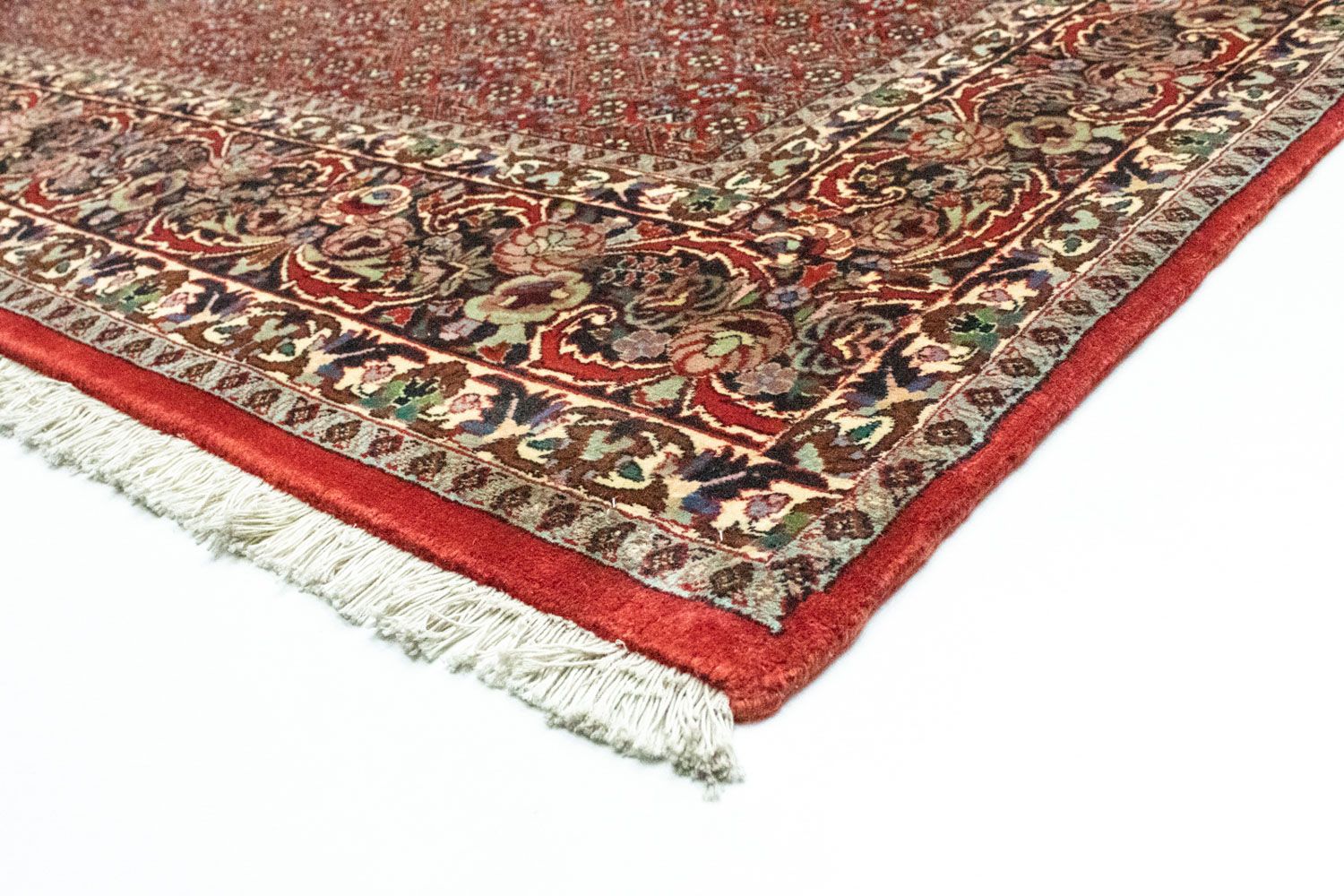 Alfombra persa - Bidjar - 300 x 211 cm - rojo