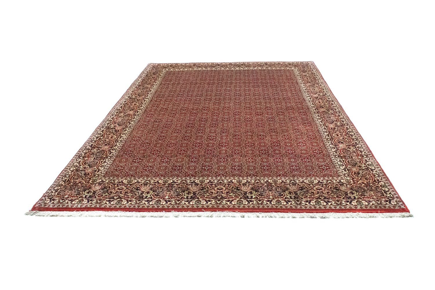 Alfombra persa - Bidjar - 300 x 211 cm - rojo