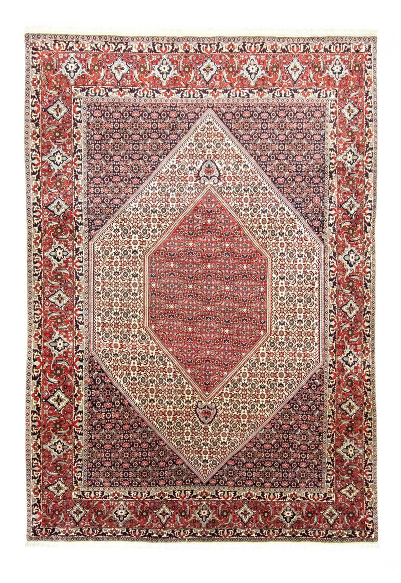 Alfombra persa - Bidjar - 302 x 203 cm - rojo
