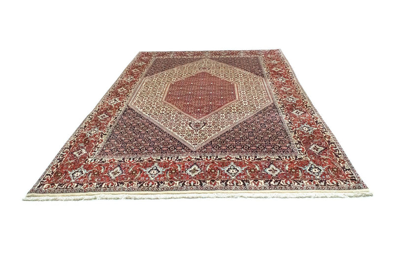 Alfombra persa - Bidjar - 302 x 203 cm - rojo