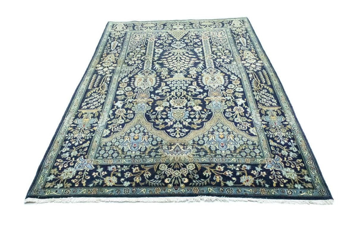 Alfombra persa - Tabriz - 222 x 140 cm - azul