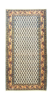 Alfombra de pasillo Alfombra persa - Mir - 146 x 71 cm - beige