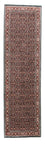 Alfombra de pasillo Alfombra persa - Bidjar - 298 x 84 cm - azul