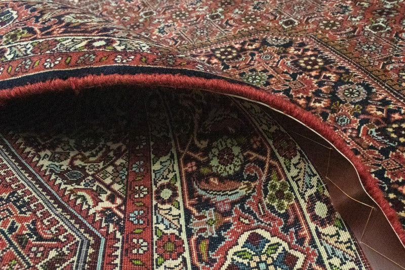 Alfombra persa - Bidjar - 252 x 175 cm - azul
