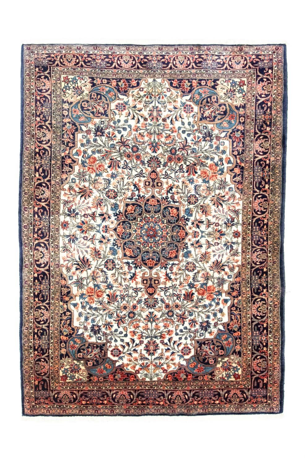 Alfombra persa - Bidjar - 202 x 145 cm - beige