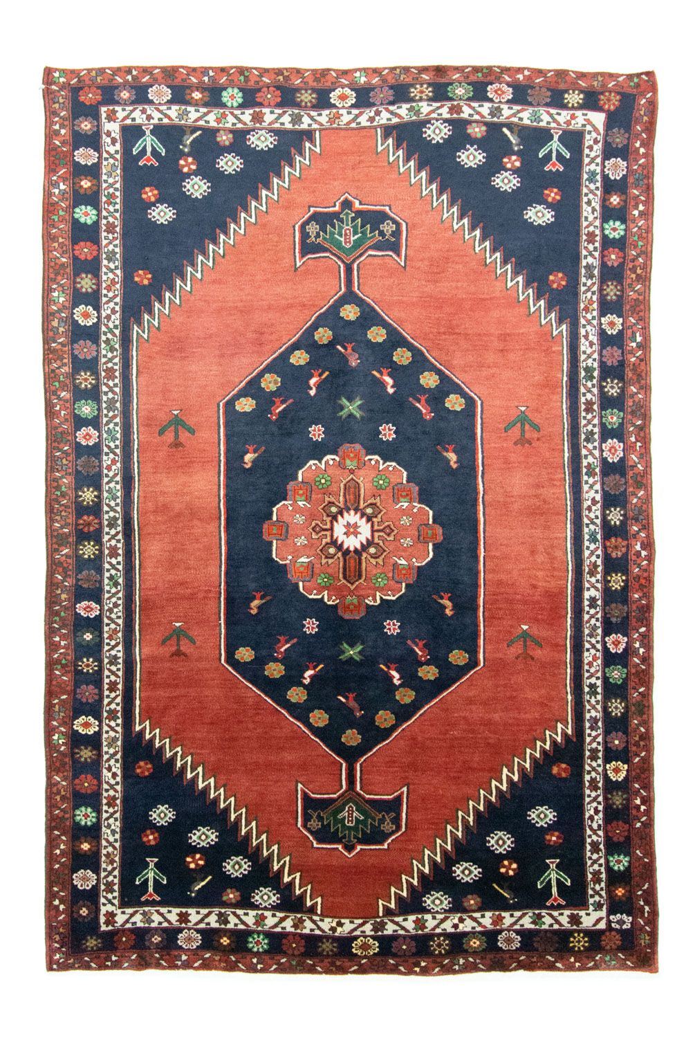 Alfombra persa - Nómada - 300 x 197 cm - rojo