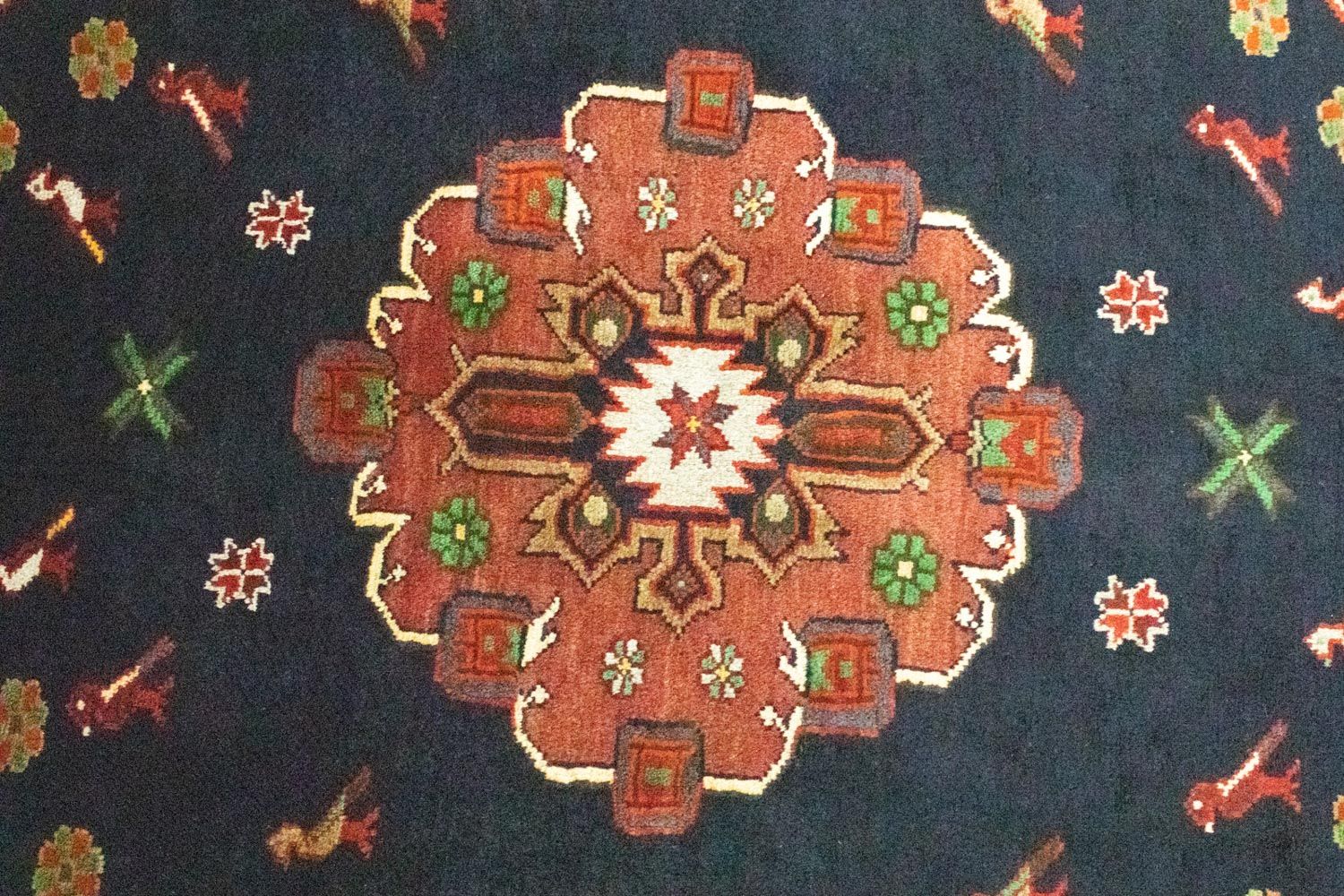 Alfombra persa - Nómada - 300 x 197 cm - rojo