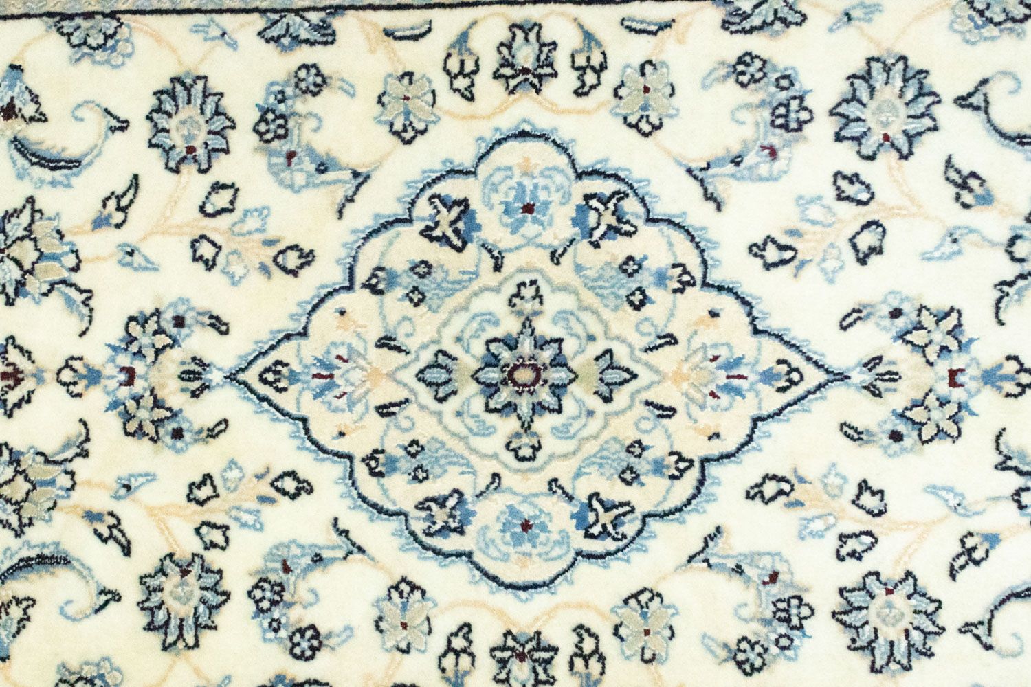 Alfombra de pasillo Alfombra persa - Keshan - 189 x 68 cm - beige