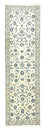 Alfombra de pasillo Alfombra Persa - Nain - Real - 306 x 88 cm - blanco natural