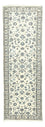 Alfombra de pasillo Alfombra Persa - Nain - Real - 295 x 90 cm - blanco natural