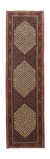 Bidjar Alfombra 83x298cm - Alfombra persa - Alfombra de pasillo / Marrón / 83 x 298 cm Alfombra de pasillo