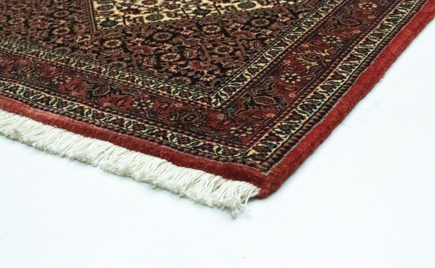 Alfombra de pasillo Alfombra persa - Bidjar - 298 x 83 cm - marrón