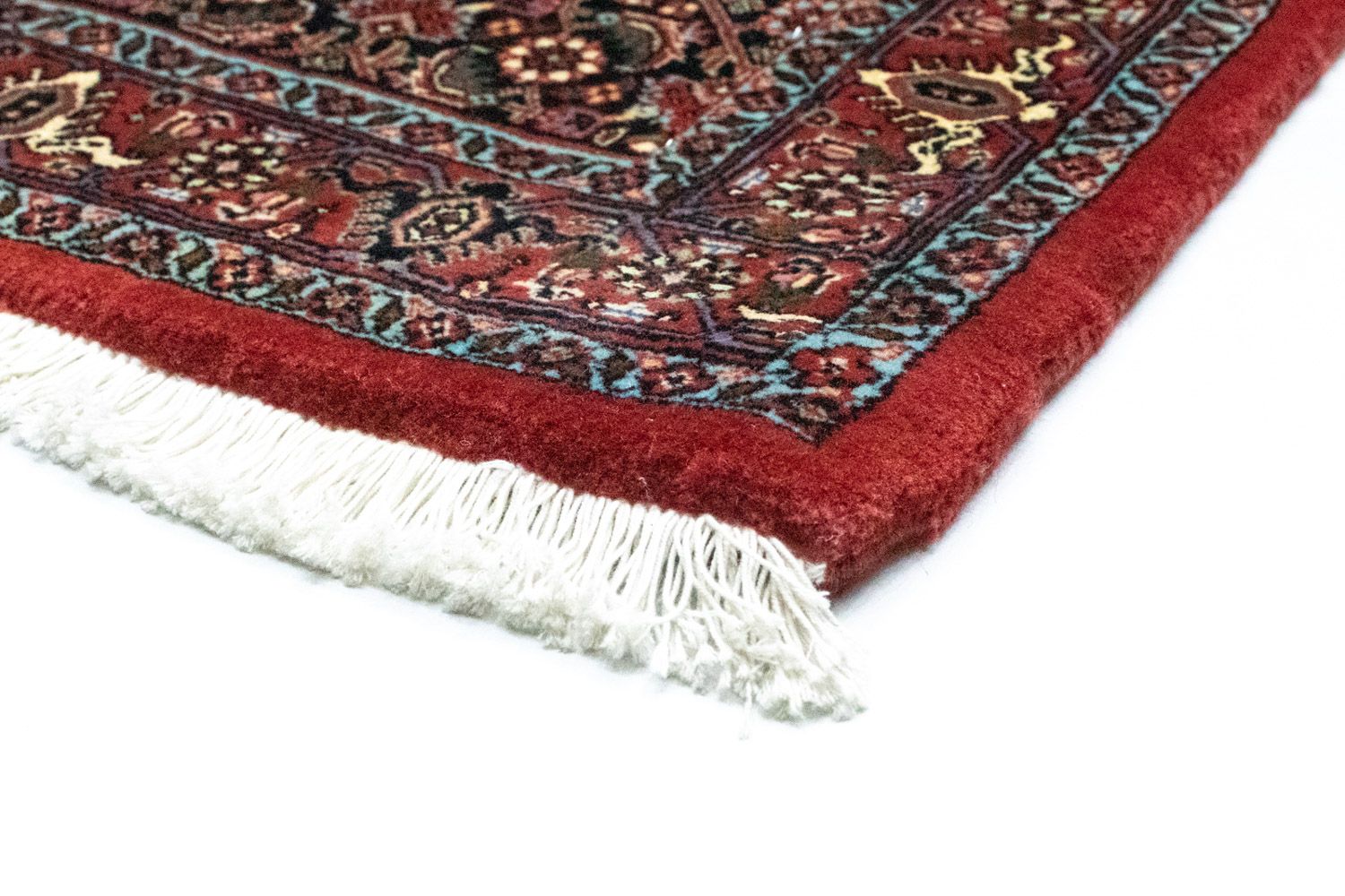 Alfombra de pasillo Alfombra persa - Bidjar - 294 x 83 cm - azul