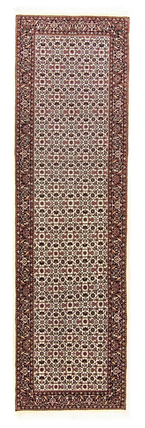 Alfombra de pasillo Alfombra persa - Bidjar - 288 x 85 cm - beige