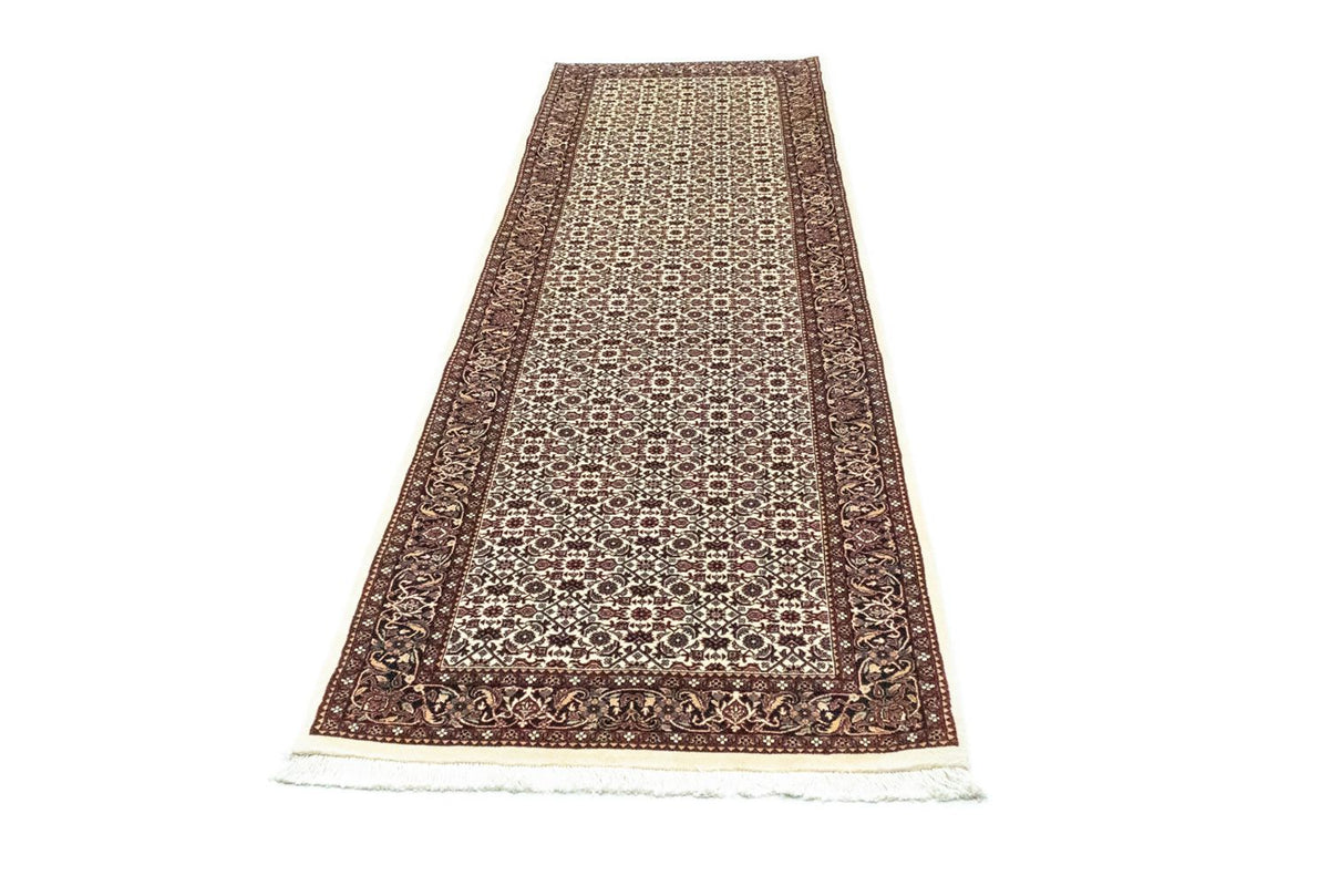 Alfombra de pasillo Alfombra persa - Bidjar - 288 x 85 cm - beige