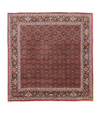 Alfombra persa - Bidjar cuadrado  - 210 x 210 cm - rojo