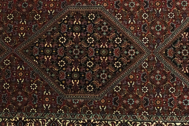 Alfombra de pasillo Alfombra persa - Bidjar - 200 x 76 cm - rojo