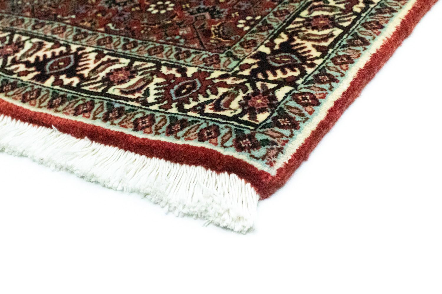 Alfombra de pasillo Alfombra persa - Bidjar - 200 x 76 cm - rojo