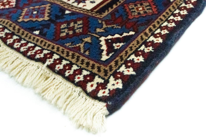 Alfombra de pasillo Alfombra persa - Nómada - 190 x 100 cm - azul