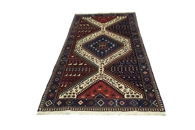 Alfombra de pasillo Alfombra persa - Nómada - 190 x 100 cm - azul