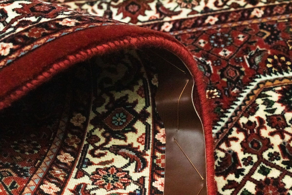 Alfombra de pasillo Alfombra persa - Bidjar - 226 x 75 cm - rojo