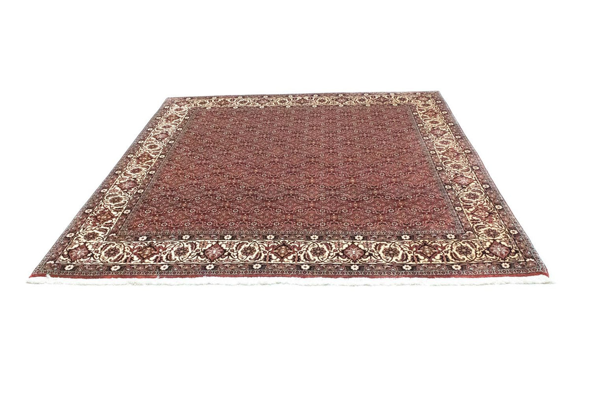 Alfombra persa - Bidjar cuadrado  - 210 x 203 cm - rojo