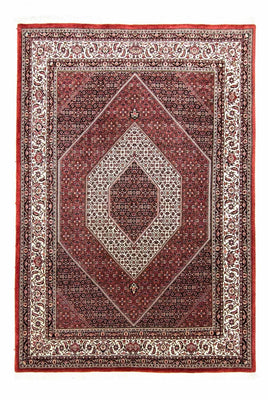 Alfombra persa - Bidjar - 300 x 207 cm - rojo