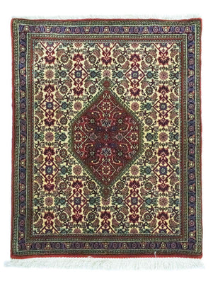 Alfombra persa - Bidjar - 89 x 72 cm - beige