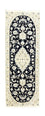 Alfombra de pasillo Alfombra persa - Nain - 203 x 70 cm - azul oscuro