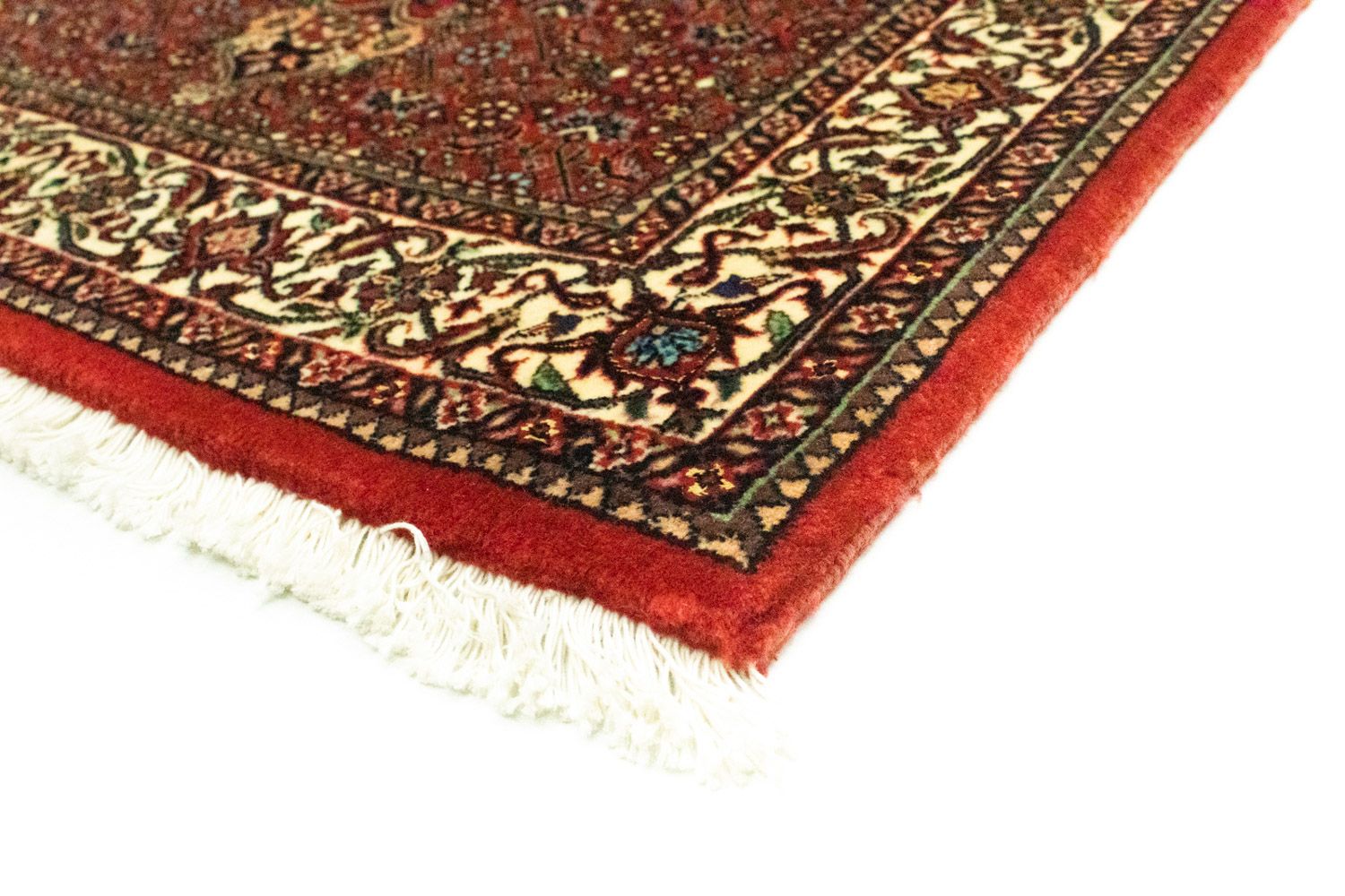 Alfombra de pasillo Alfombra persa - Bidjar - 216 x 85 cm - rojo