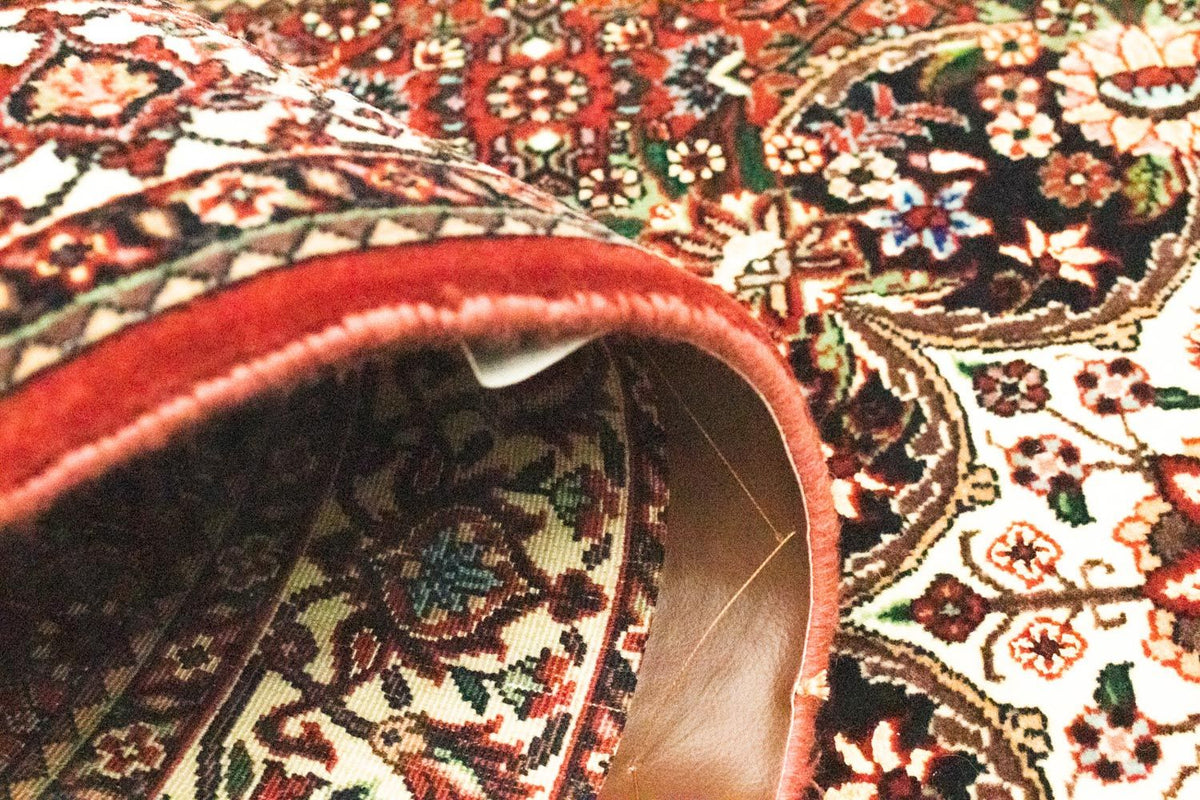 Alfombra de pasillo Alfombra persa - Bidjar - 216 x 85 cm - rojo