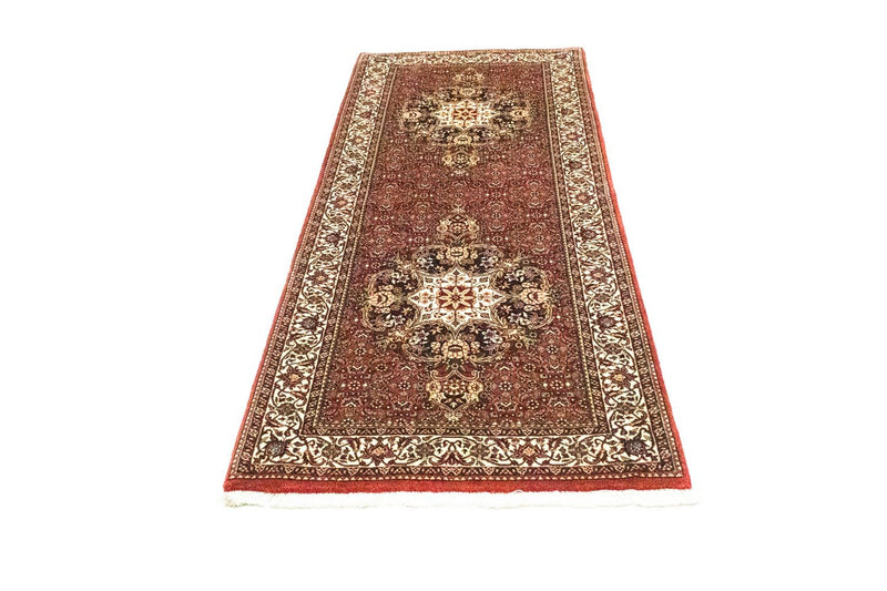 Alfombra de pasillo Alfombra persa - Bidjar - 216 x 85 cm - rojo